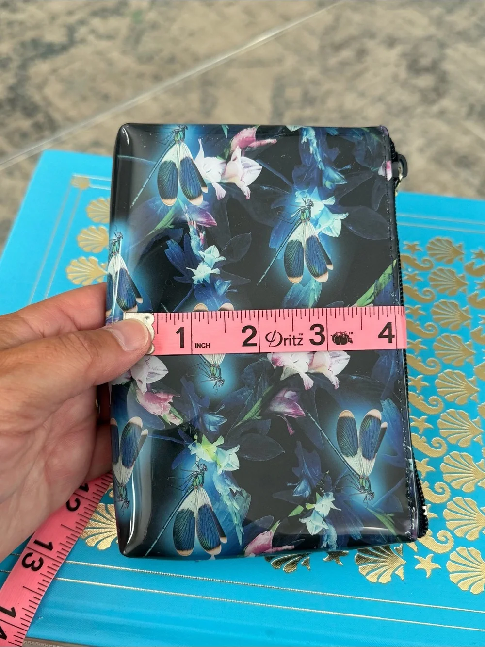 Catseye London Dragonfly Pouch / Beauty Bag